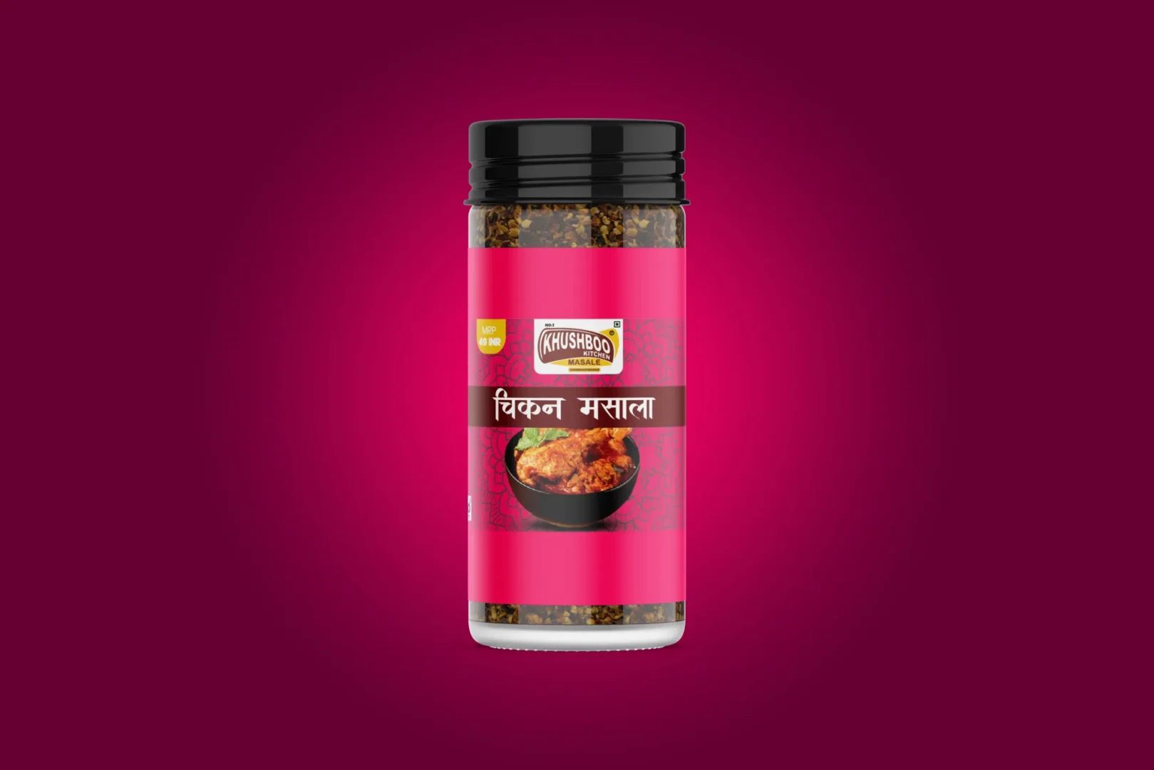 Khushboo Kitchen Masale spice packaging 2